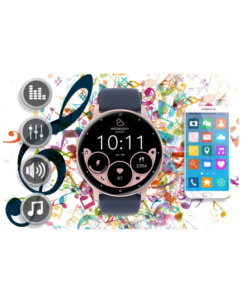 SMARTWATCH UNISEX GRAVITY GT1-7 PRO - ROZMOWY BLUETOOTH, DODATKOWY PASEK (sg027g) SMARTWATCH UNISEX GRAVITY GT1-7 PRO - ROZMOWY BLUETOOTH, DODATKOWY PASEK (sg027g)