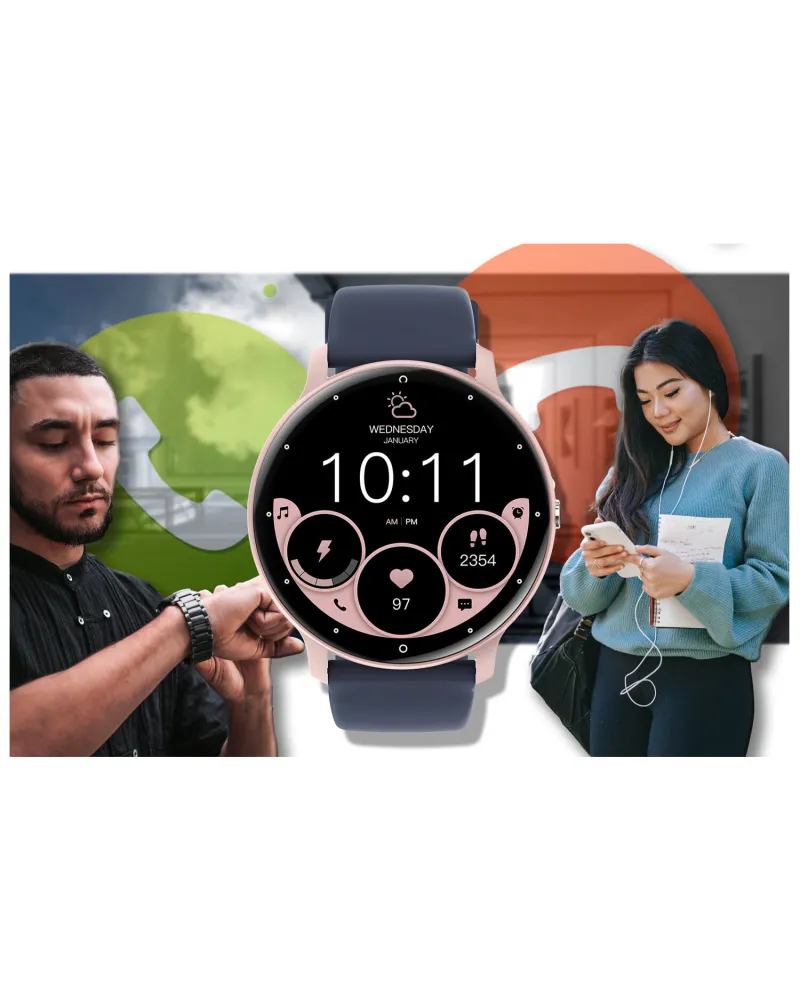 SMARTWATCH UNISEX GRAVITY GT1-7 PRO - ROZMOWY BLUETOOTH, DODATKOWY PASEK (sg027g) SMARTWATCH UNISEX GRAVITY GT1-7 PRO - ROZMOWY BLUETOOTH, DODATKOWY PASEK (sg027g)