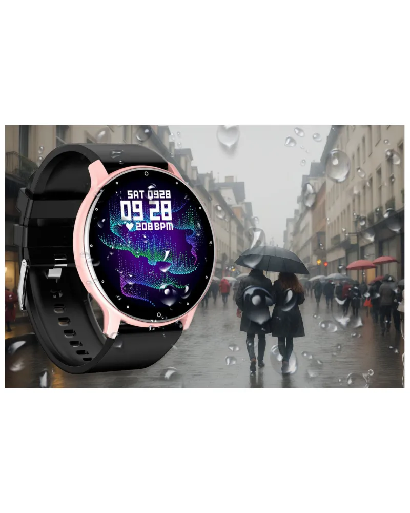 SMARTWATCH UNISEX GRAVITY GT1-2 PULSOMETR, WŁASNE TARCZE (sg015b) SMARTWATCH UNISEX GRAVITY GT1-2 PULSOMETR, WŁASNE TARCZE (sg015b)