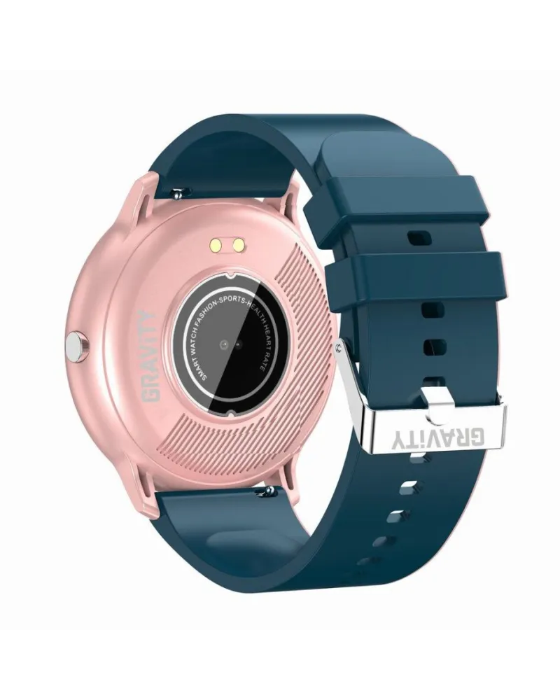 SMARTWATCH UNISEX GRAVITY GT1-4 - PULSOMETR, WŁASNE TARCZE (sg015d) SMARTWATCH UNISEX GRAVITY GT1-4 - PULSOMETR, WŁASNE TARCZE (sg015d)