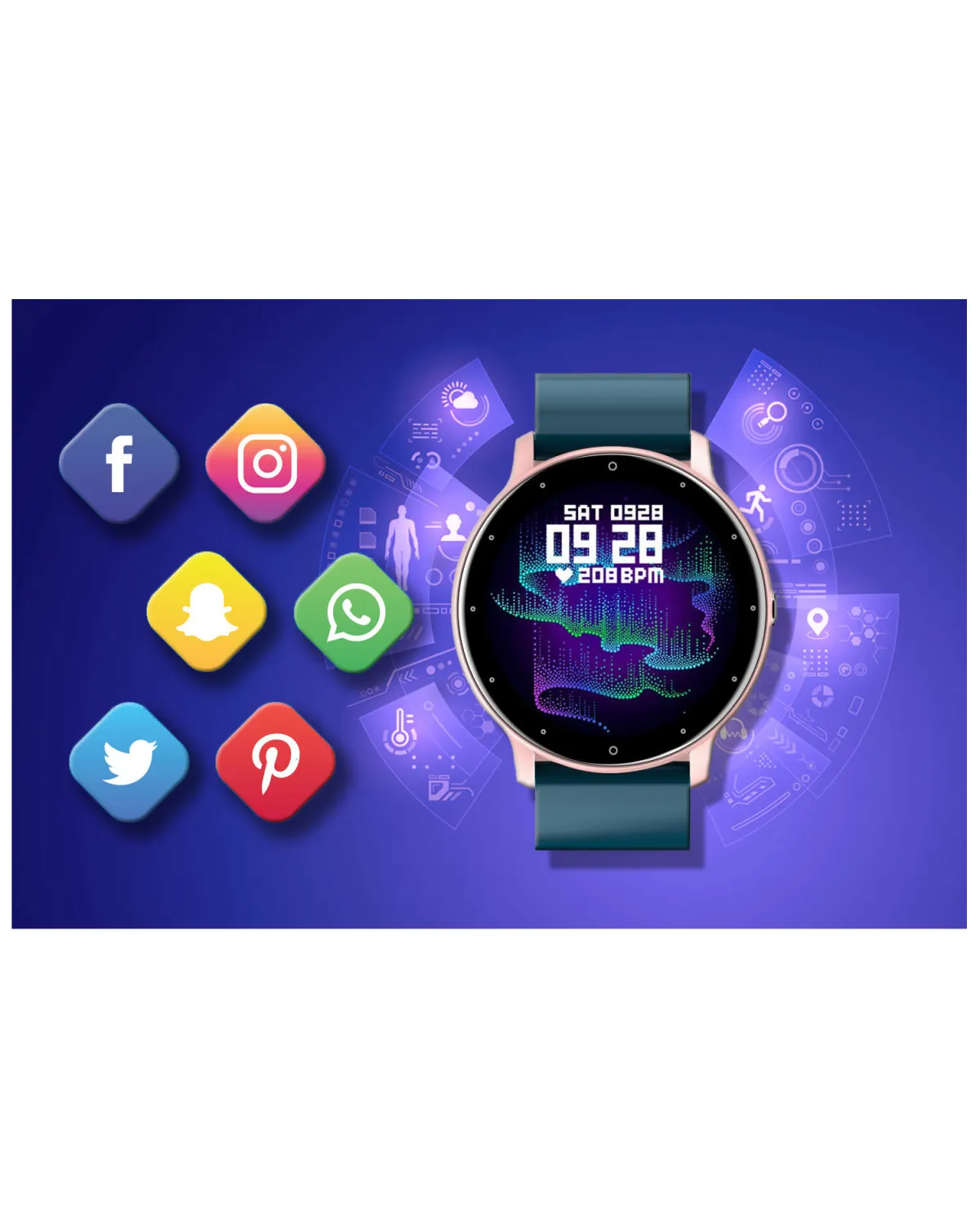 SMARTWATCH UNISEX GRAVITY GT1-4 - PULSOMETR, WŁASNE TARCZE (sg015d) SMARTWATCH UNISEX GRAVITY GT1-4 - PULSOMETR, WŁASNE TARCZE (sg015d)