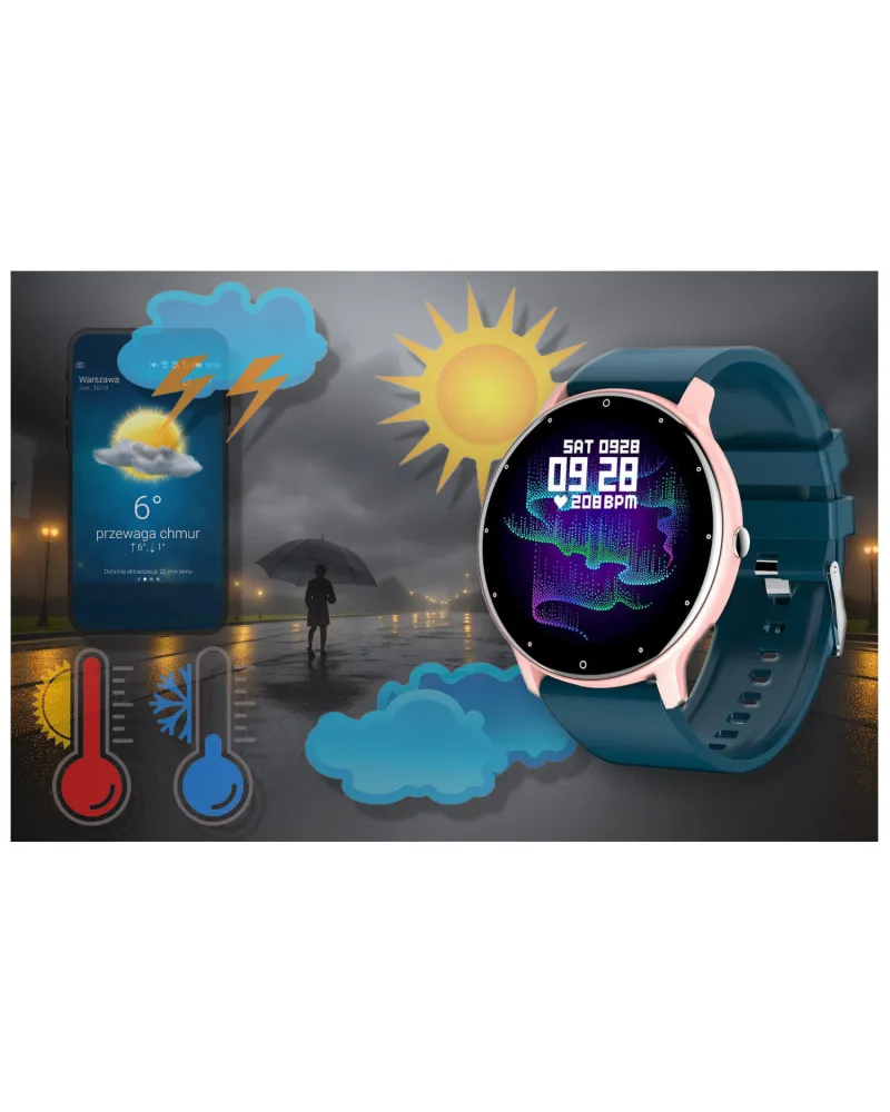 SMARTWATCH UNISEX GRAVITY GT1-4 - PULSOMETR, WŁASNE TARCZE (sg015d) SMARTWATCH UNISEX GRAVITY GT1-4 - PULSOMETR, WŁASNE TARCZE (sg015d)
