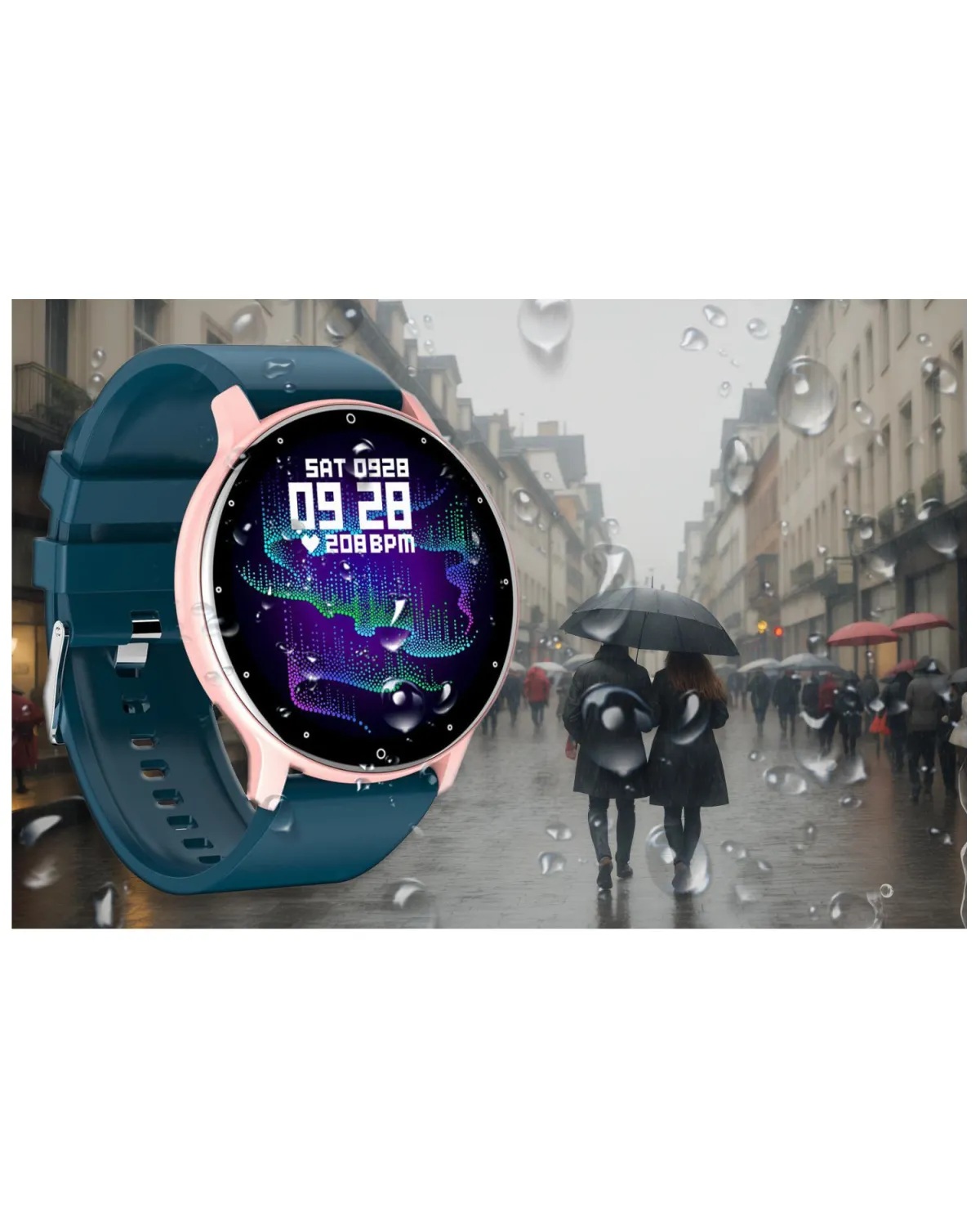 SMARTWATCH UNISEX GRAVITY GT1-4 - PULSOMETR, WŁASNE TARCZE (sg015d) SMARTWATCH UNISEX GRAVITY GT1-4 - PULSOMETR, WŁASNE TARCZE (sg015d)
