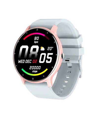 SMARTWATCH UNISEX GRAVITY GT1-8 - PULSOMETR, WŁASNE TARCZE (sg015h)