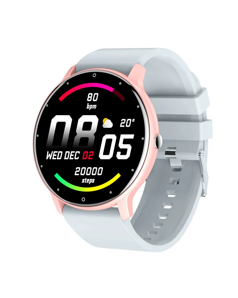 SMARTWATCH UNISEX GRAVITY GT1-8 - PULSOMETR, WŁASNE TARCZE (sg015h)