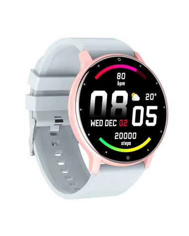 SMARTWATCH UNISEX GRAVITY GT1-8 - PULSOMETR, WŁASNE TARCZE (sg015h)