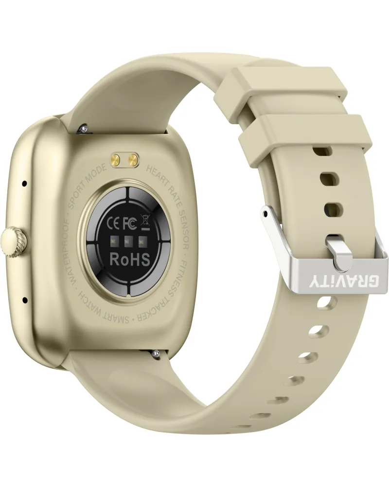 SMARTWATCH UNISEX GRAVITY GT18-7 - ROZMOWY BLUETOOTH, DODATKOWY PASEK (sg036g) SMARTWATCH UNISEX GRAVITY GT18-7 - ROZMOWY BLUETOOTH, DODATKOWY PASEK (sg036g)