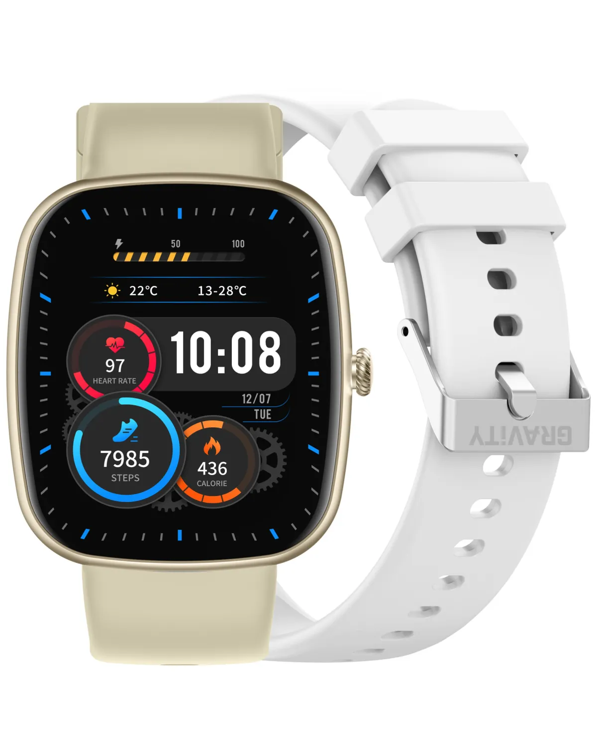 SMARTWATCH UNISEX GRAVITY GT18-8 - ROZMOWY BLUETOOTH, DODATKOWY PASEK (sg036h) SMARTWATCH UNISEX GRAVITY GT18-8 - ROZMOWY BLUETOOTH, DODATKOWY PASEK (sg036h)