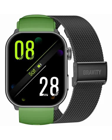 SMARTWATCH UNISEX GRAVITY GT28-4 - ROZMOWY BLUETOOTH, DODATKOWY PASEK (sg037d)