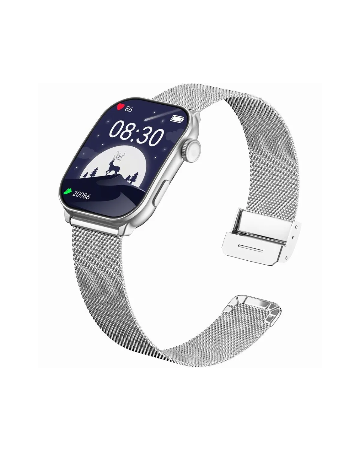 SMARTWATCH UNISEX GRAVITY GT28-10 - ROZMOWY BLUETOOTH, DODATKOWY PASEK (sg037j)