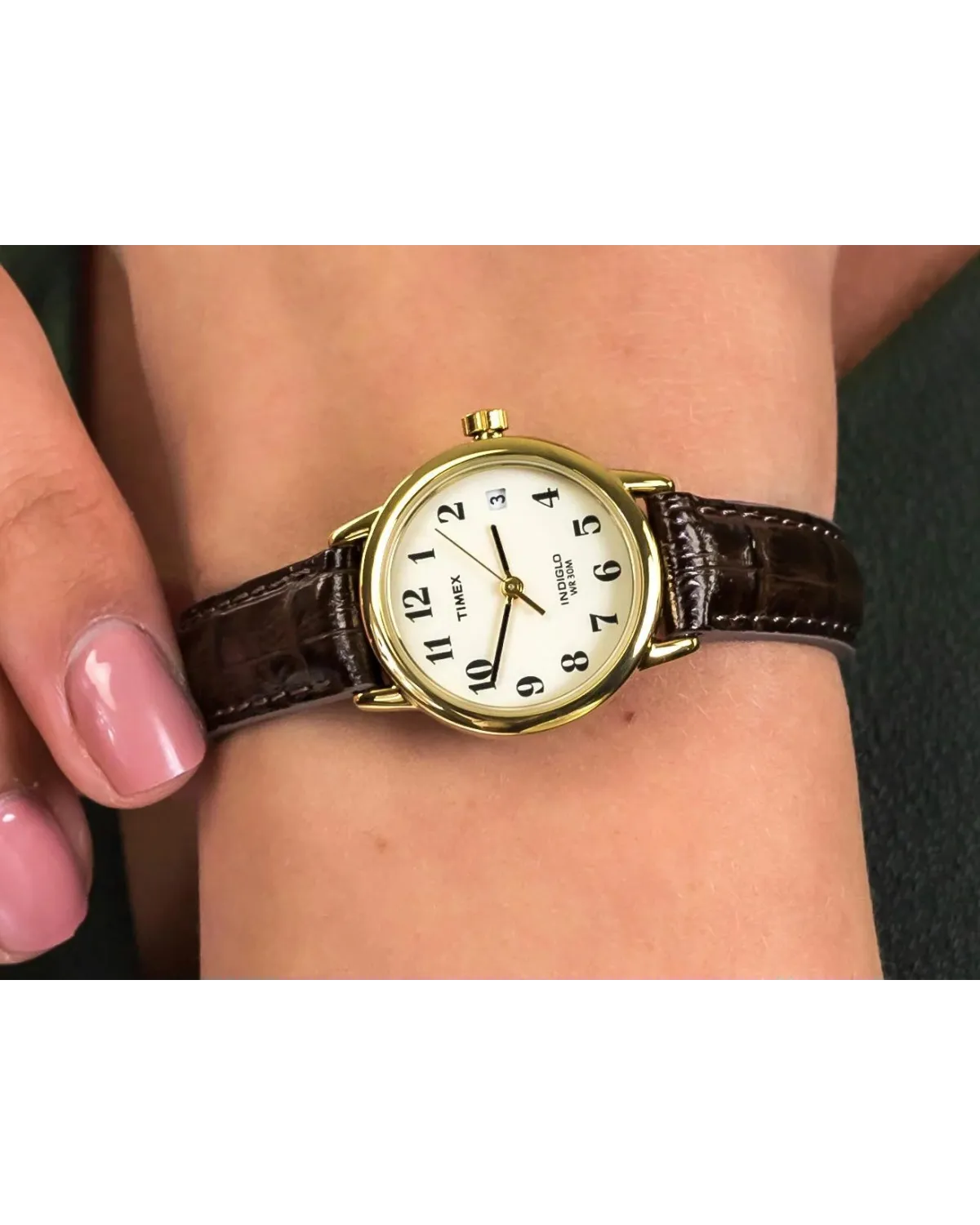 ZEGAREK DAMSKI TIMEX Easy Reader T20071 INDIGLO + BOX