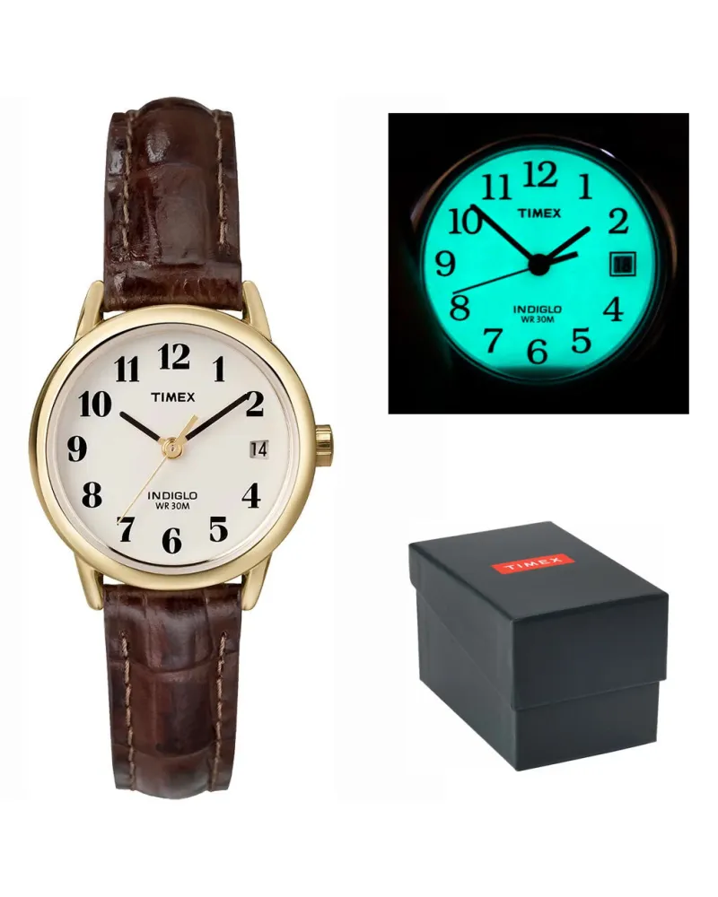 ZEGAREK DAMSKI TIMEX Easy Reader T20071 INDIGLO + BOX