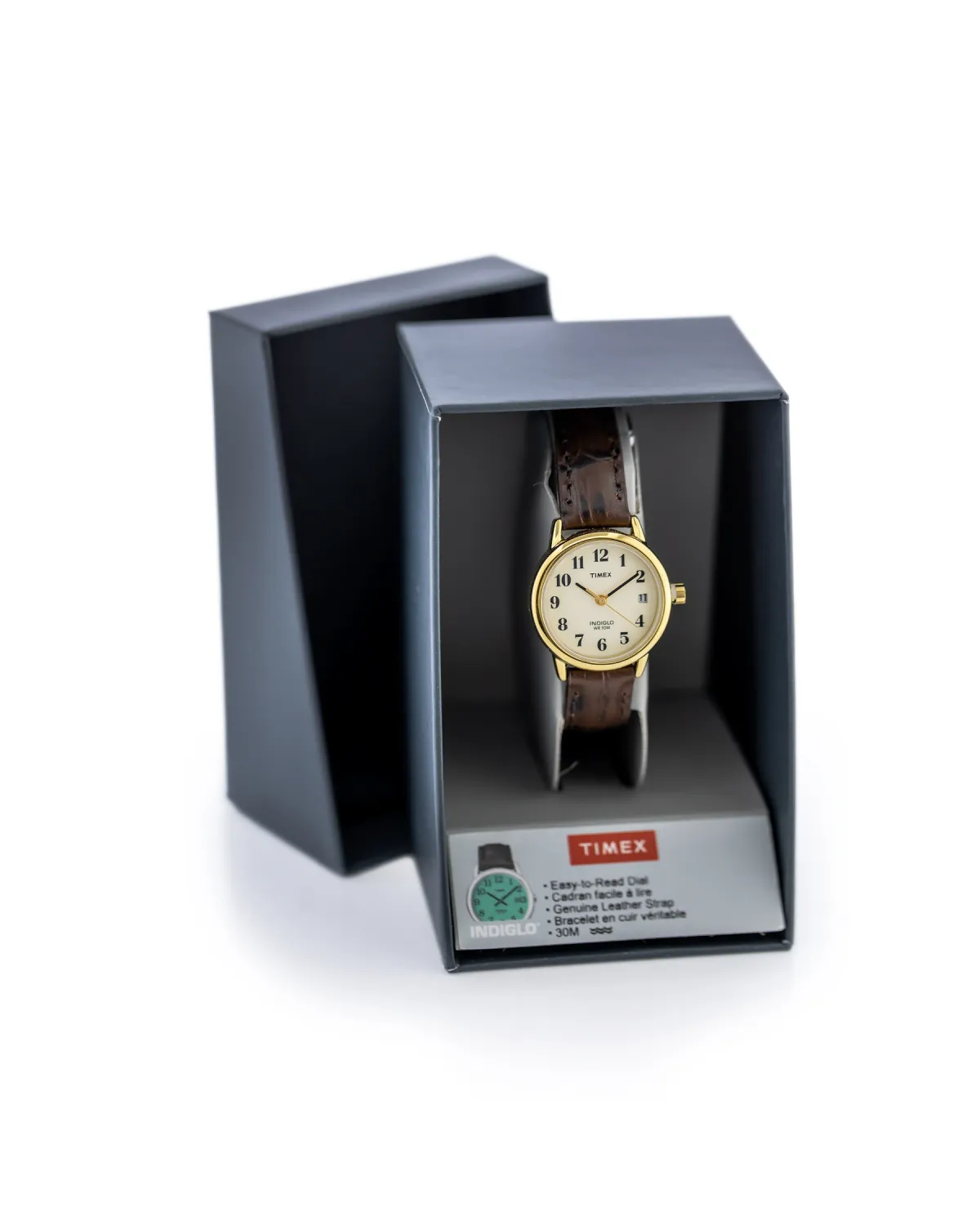 ZEGAREK DAMSKI TIMEX Easy Reader T20071 INDIGLO + BOX