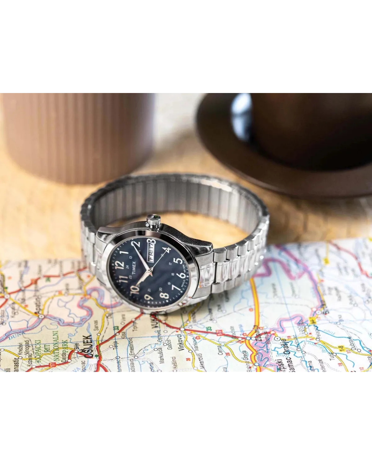 ZEGAREK MĘSKI TIMEX Easy Reader TW2P67300 + BOX ZEGAREK MĘSKI TIMEX Easy Reader TW2P67300 + BOX
