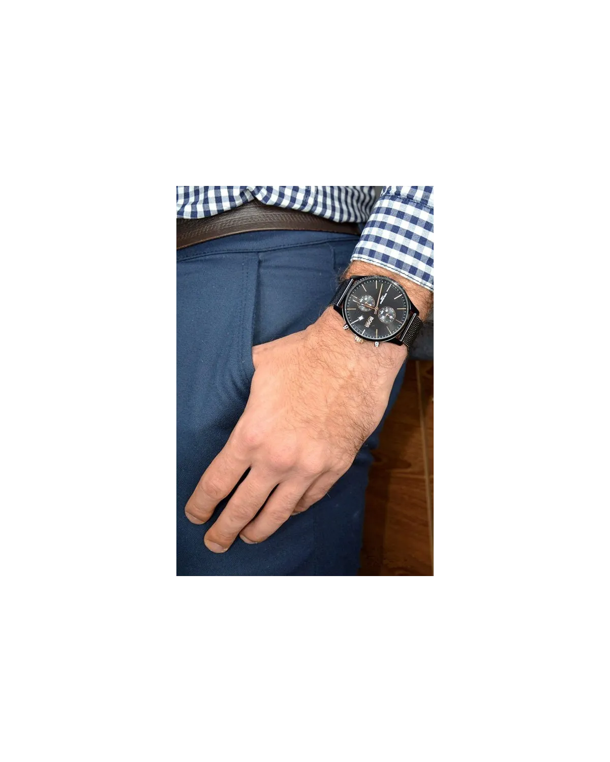 ZEGAREK MĘSKI HUGO BOSS 1513811 - ASSOCIATE (zh026b)