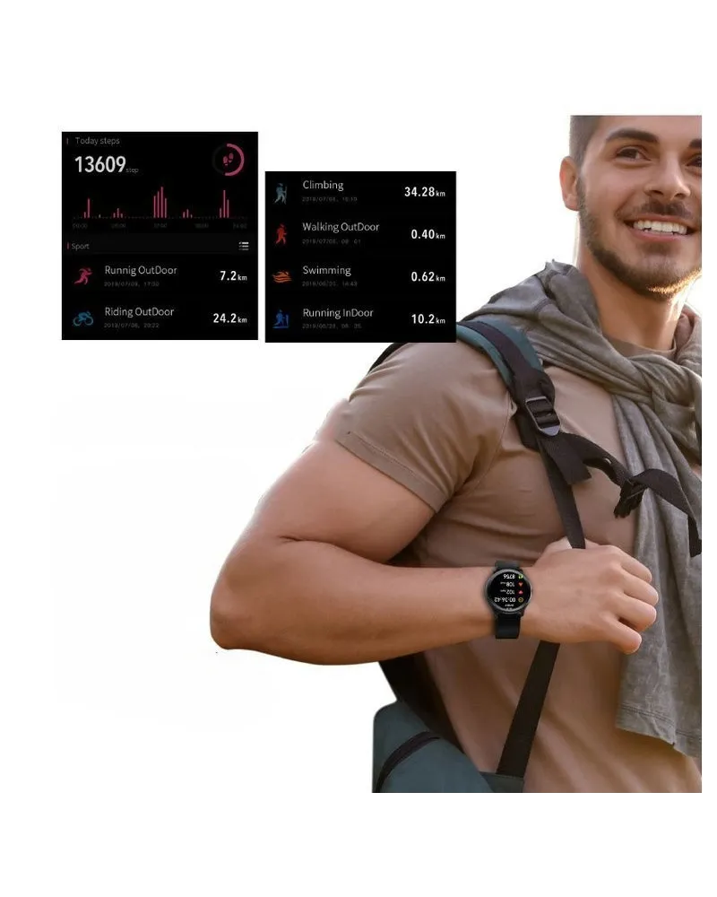 SMARTWATCH MĘSKI G. Rossi G.RSWSF1-6F1-1 blue/black + dodatkowy PASEK (sg003d) SMARTWATCH MĘSKI G. Rossi G.RSWSF1-6F1-1 blue/black + dodatkowy PASEK (sg003d)