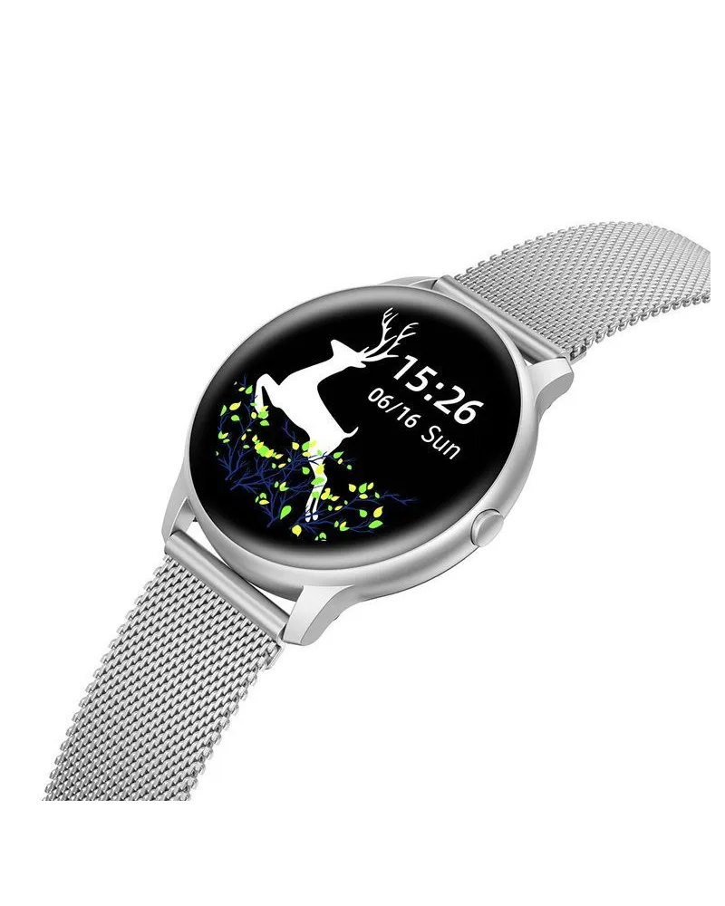 SMARTWATCH UNISEX G. Rossi SW015-3 silver (sg010c)