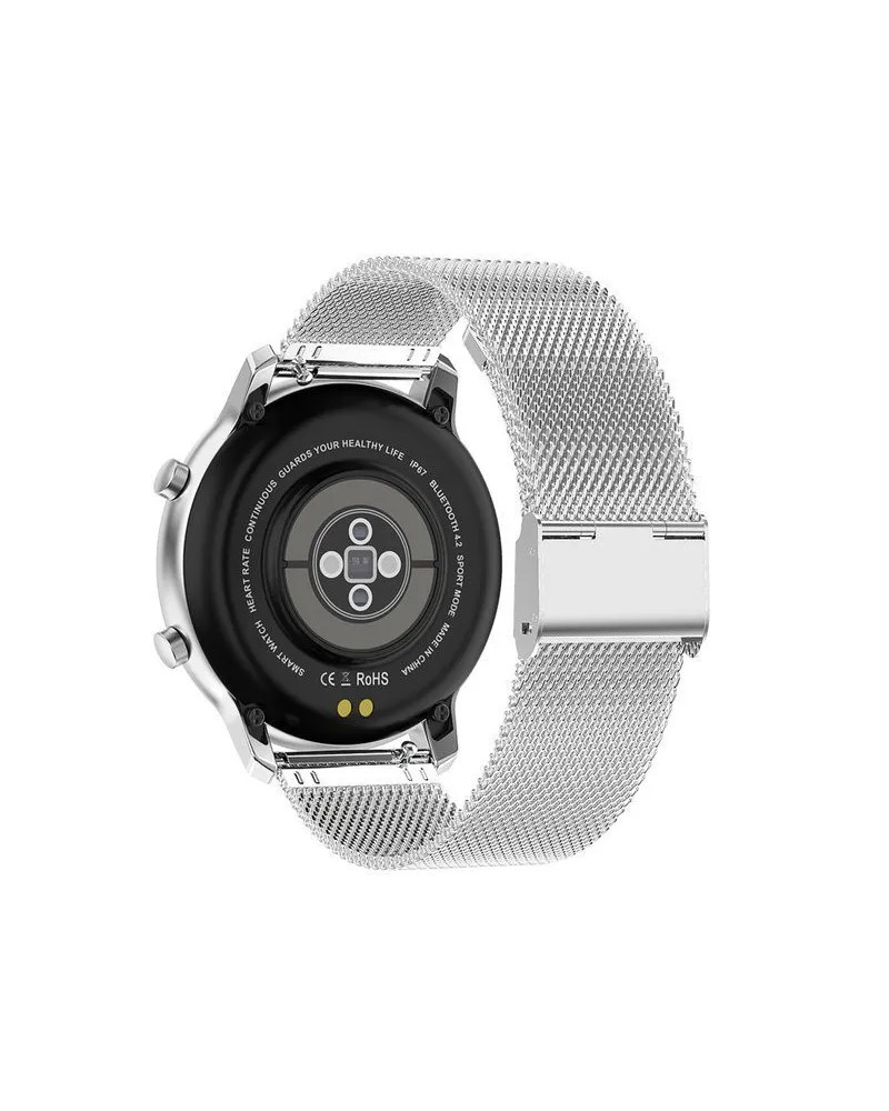 SMARTWATCH UNISEX Pacific 17-3 Bransoleta - srebrna + dodatkowy PASEK (sy010c) SMARTWATCH UNISEX Pacific 17-3 Bransoleta - srebrna + dodatkowy PASEK (sy010c)