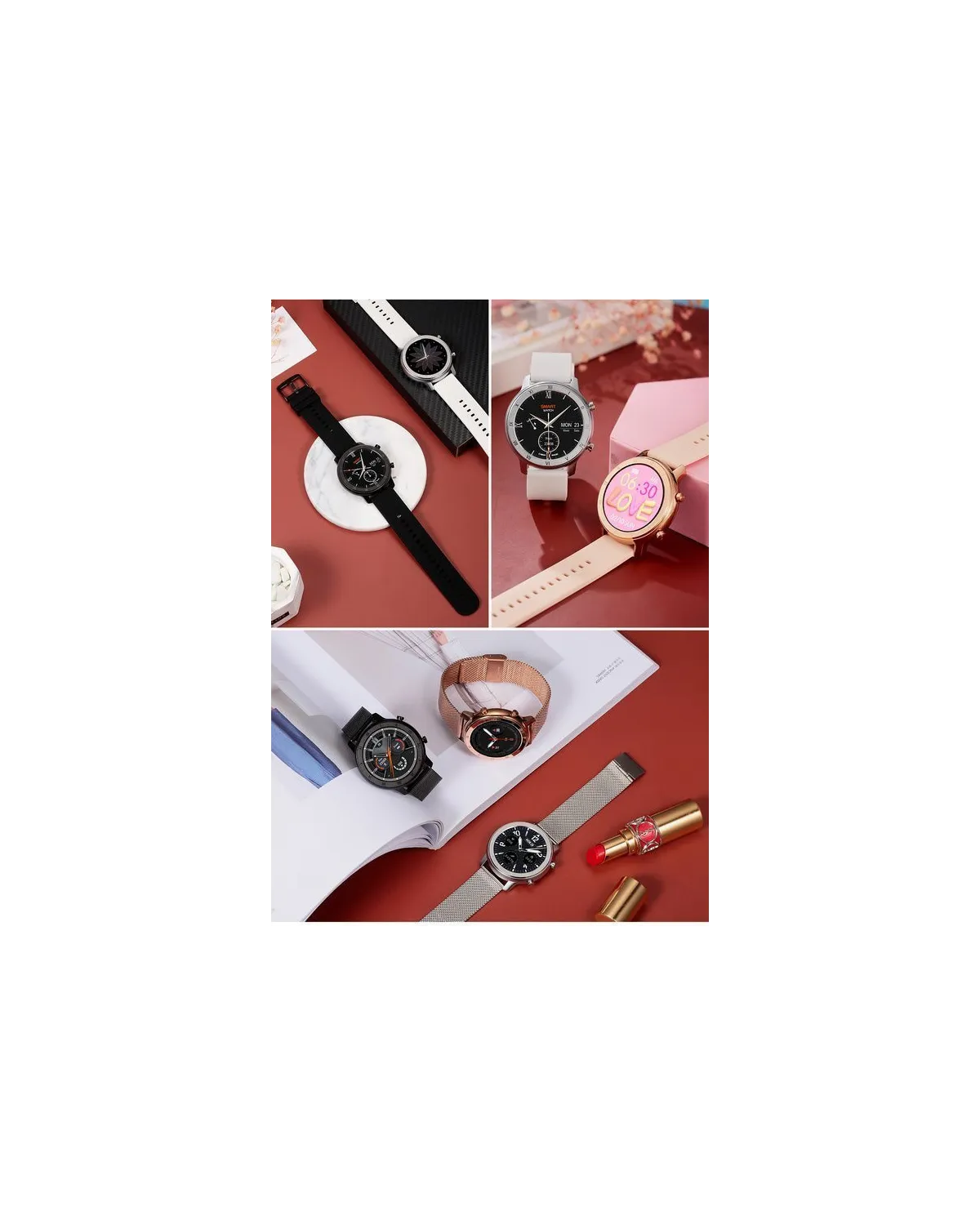 SMARTWATCH UNISEX Pacific 17-3 Bransoleta - srebrna + dodatkowy PASEK (sy010c) SMARTWATCH UNISEX Pacific 17-3 Bransoleta - srebrna + dodatkowy PASEK (sy010c)