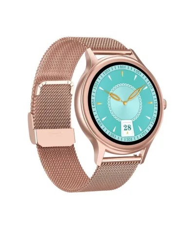 SMARTWATCH DAMSKI PACIFIC 18-2 - BRANSOLETA + PASEK: Rosegold / Biały (sy015b) SMARTWATCH DAMSKI PACIFIC 18-2 - BRANSOLETA + PASEK: Rosegold / Biały (sy015b)