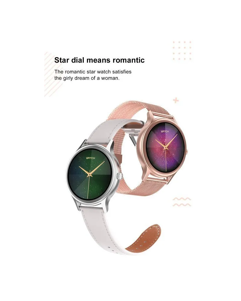 SMARTWATCH DAMSKI PACIFIC 18-2 - BRANSOLETA + PASEK: Rosegold / Biały (sy015b) SMARTWATCH DAMSKI PACIFIC 18-2 - BRANSOLETA + PASEK: Rosegold / Biały (sy015b)