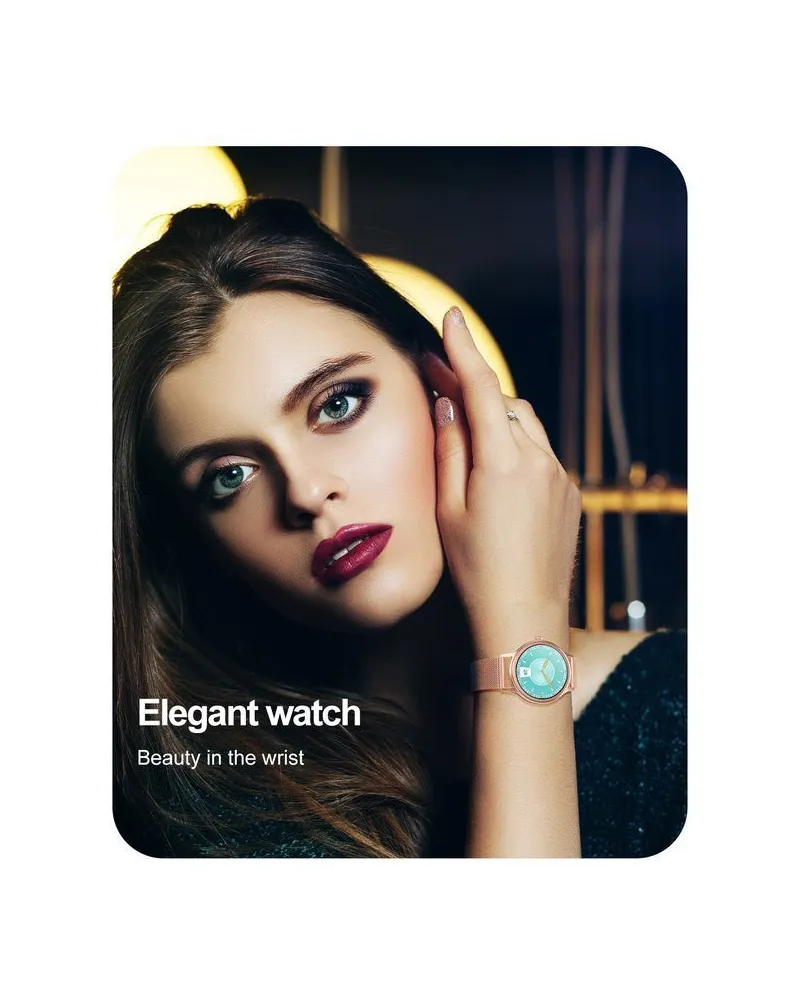 SMARTWATCH DAMSKI PACIFIC 18-2 - BRANSOLETA + PASEK: Rosegold / Biały (sy015b) SMARTWATCH DAMSKI PACIFIC 18-2 - BRANSOLETA + PASEK: Rosegold / Biały (sy015b)