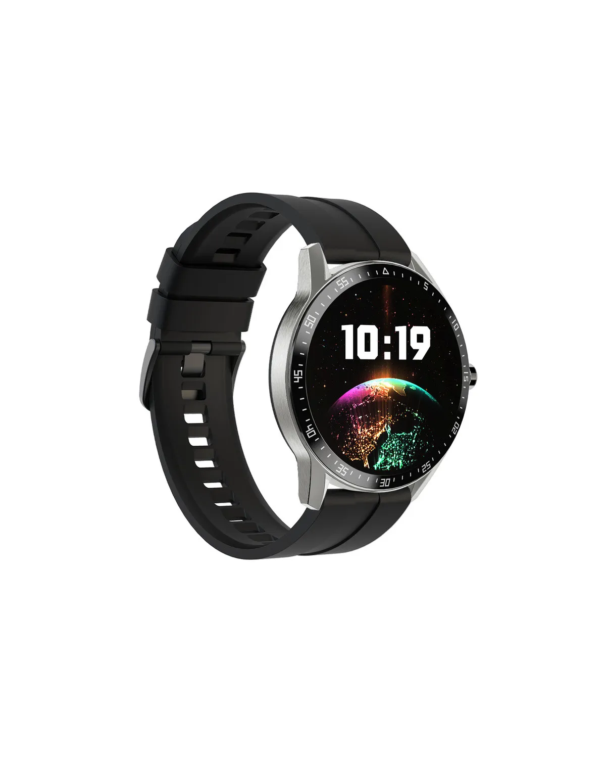 SMARTWATCH MĘSKI G. Rossi SW018-1 silver/black (sg012a) WŁASNE TARCZE SMARTWATCH MĘSKI G. Rossi SW018-1 silver/black (sg012a) WŁASNE TARCZE