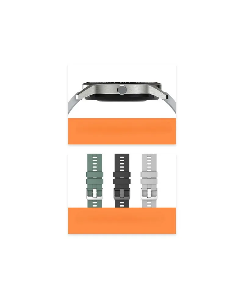 SMARTWATCH MĘSKI G. Rossi SW018-1 silver/black (sg012a) WŁASNE TARCZE SMARTWATCH MĘSKI G. Rossi SW018-1 silver/black (sg012a) WŁASNE TARCZE