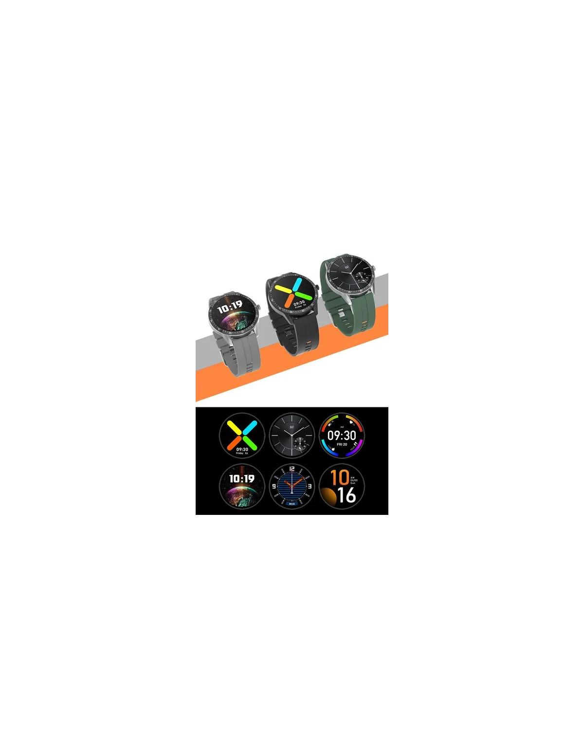 SMARTWATCH MĘSKI G. Rossi SW018-4 black/red (sg012d) WŁASNE TARCZE SMARTWATCH MĘSKI G. Rossi SW018-4 black/red (sg012d) WŁASNE TARCZE