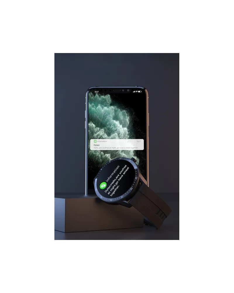 SMARTWATCH MĘSKI G. Rossi SW018-5 black/blue (sg012e) WŁASNE TARCZE SMARTWATCH MĘSKI G. Rossi SW018-5 black/blue (sg012e) WŁASNE TARCZE
