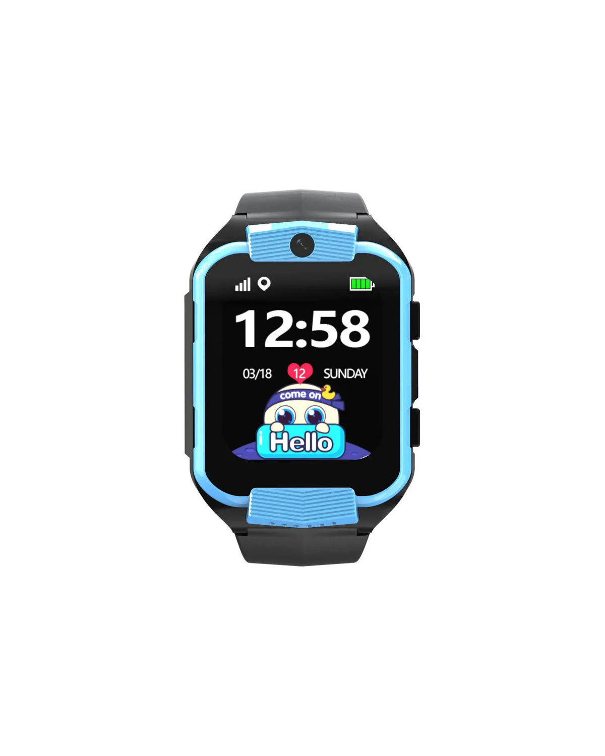SMARTWATCH DZIECIĘCY PACIFIC 32-2 KIDS - blue / black (sy028b)