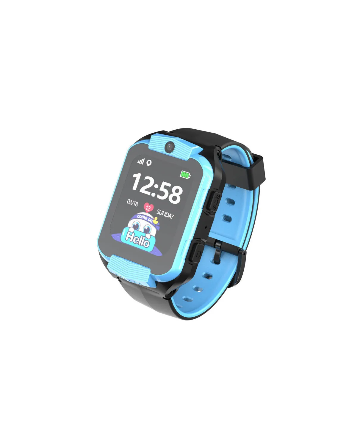 SMARTWATCH DZIECIĘCY PACIFIC 32-2 KIDS - blue / black (sy028b)