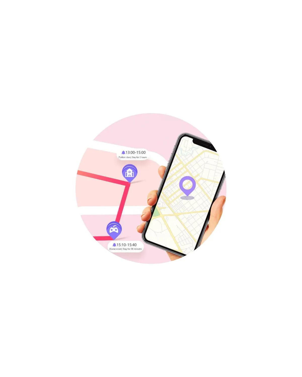 SMARTWATCH DZIECIĘCY PACIFIC 32-2 KIDS - blue / black (sy028b)