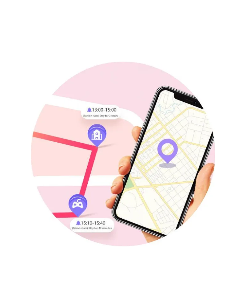 SMARTWATCH DZIECIĘCY PACIFIC 32-2 KIDS - blue / black (sy028b)