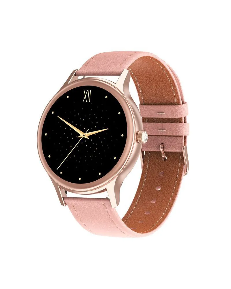 SMARTWATCH DAMSKI PACIFIC 18-6 - DWA PASKI: Różowy / Biały (sy015f)