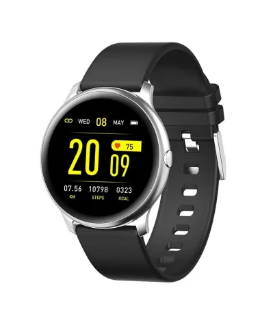 SMARTWATCH UNISEX G. Rossi SW010-5 silver/black (sg005f)