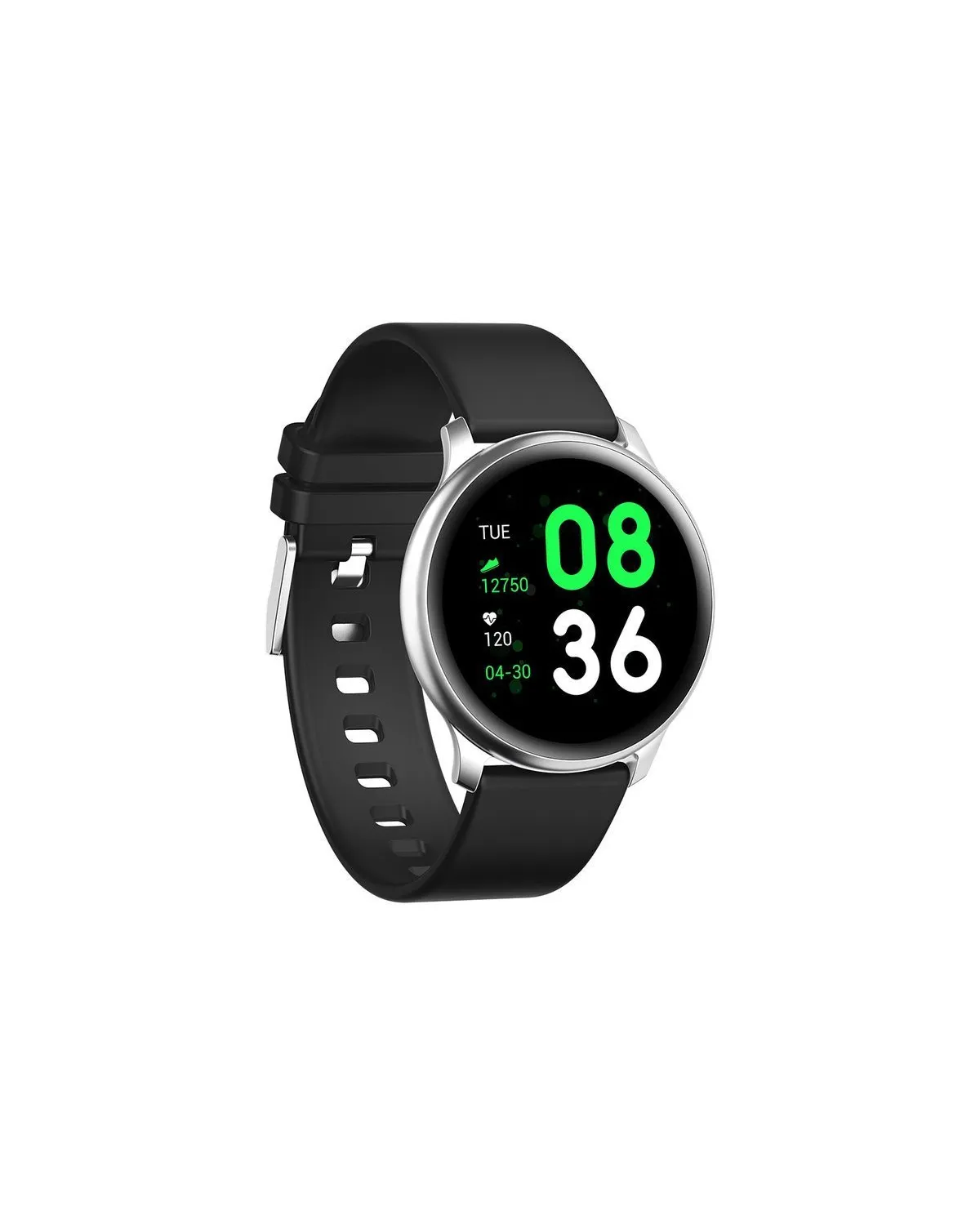 SMARTWATCH UNISEX G. Rossi SW010-5 silver/black (sg005f)
