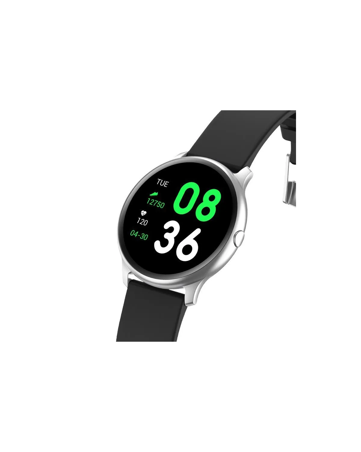 SMARTWATCH UNISEX G. Rossi SW010-5 silver/black (sg005f)