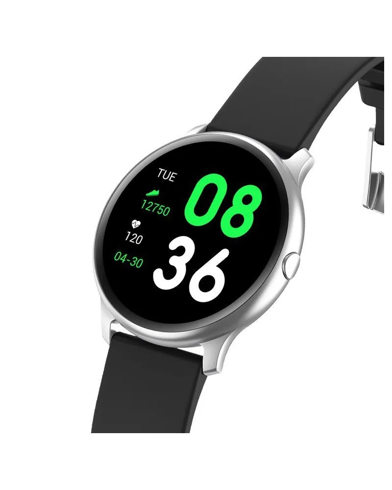 SMARTWATCH UNISEX G. Rossi SW010-5 silver/black (sg005f)