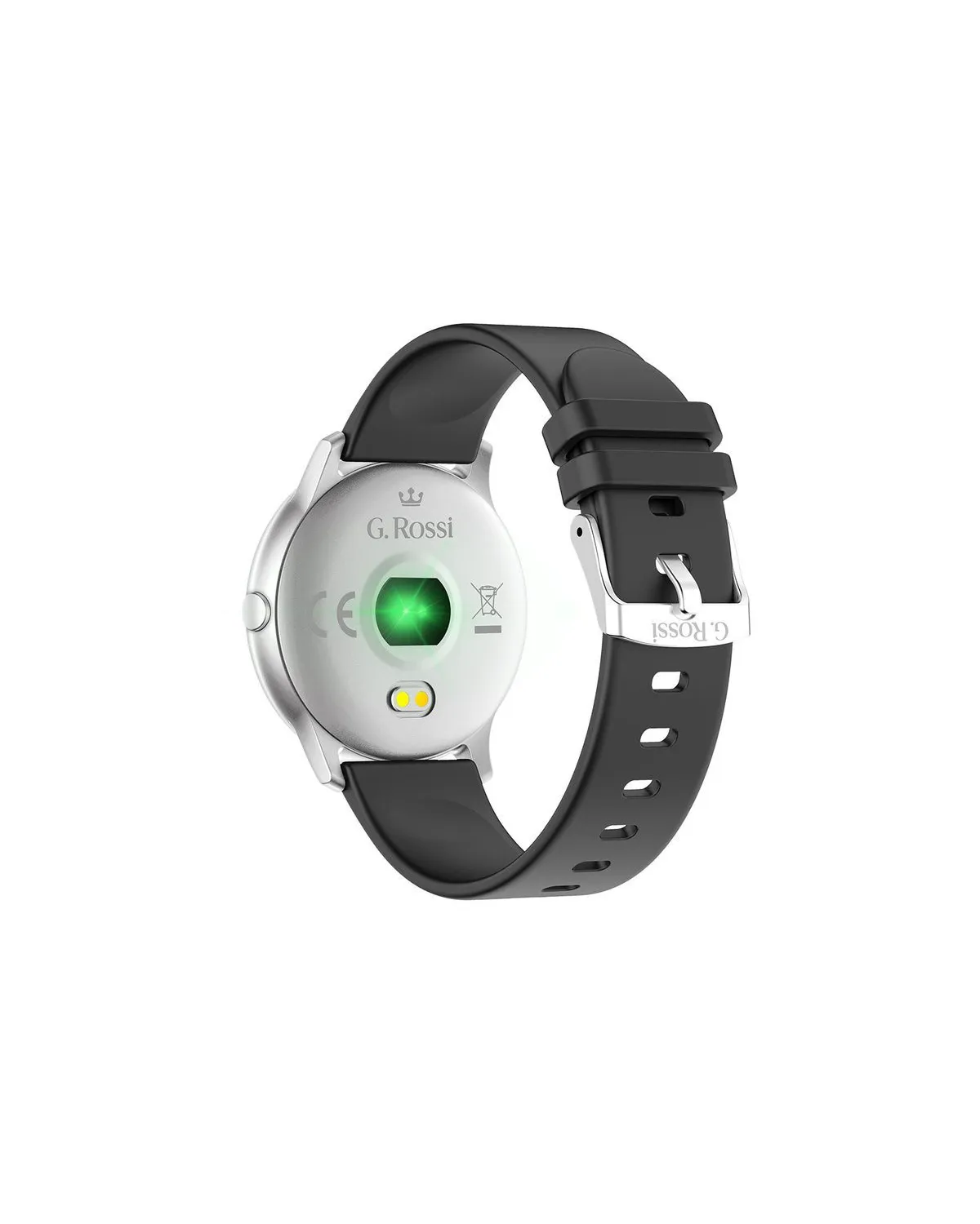 SMARTWATCH UNISEX G. Rossi SW010-5 silver/black (sg005f)