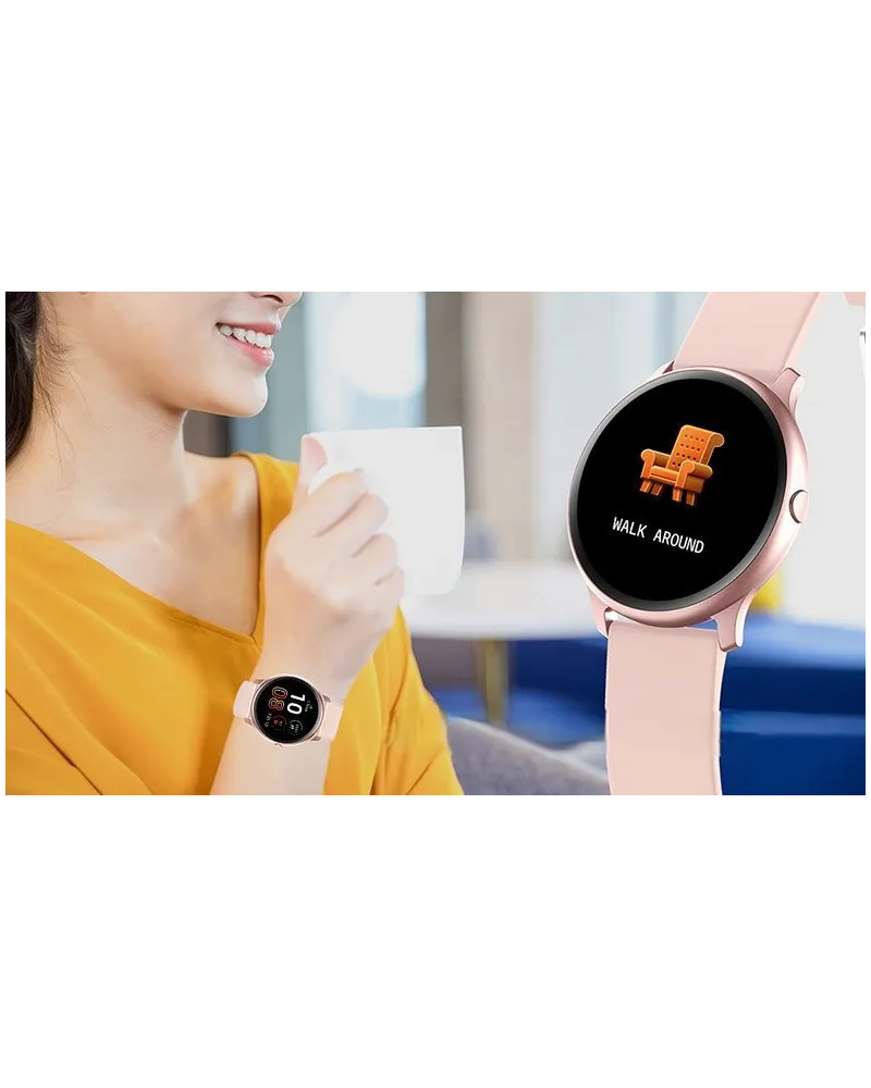 SMARTWATCH UNISEX G. Rossi SW010-5 silver/black (sg005f)