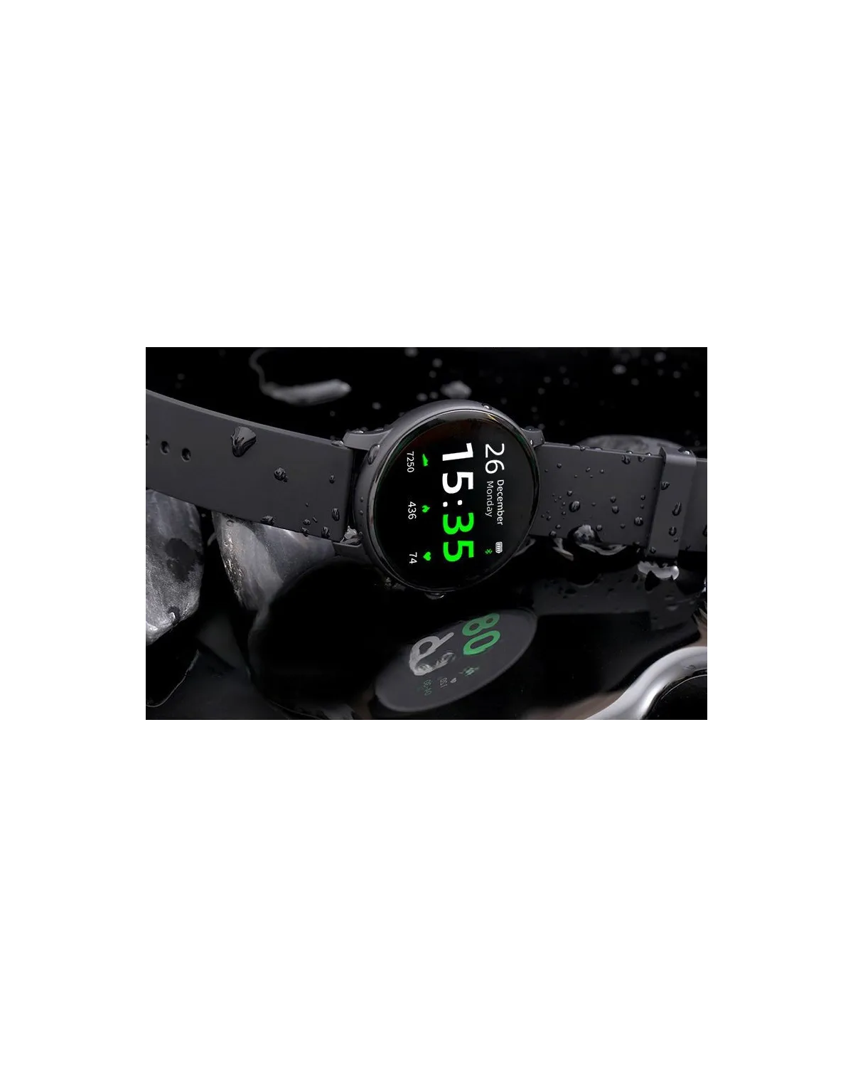 SMARTWATCH UNISEX G. Rossi SW010-5 silver/black (sg005f)