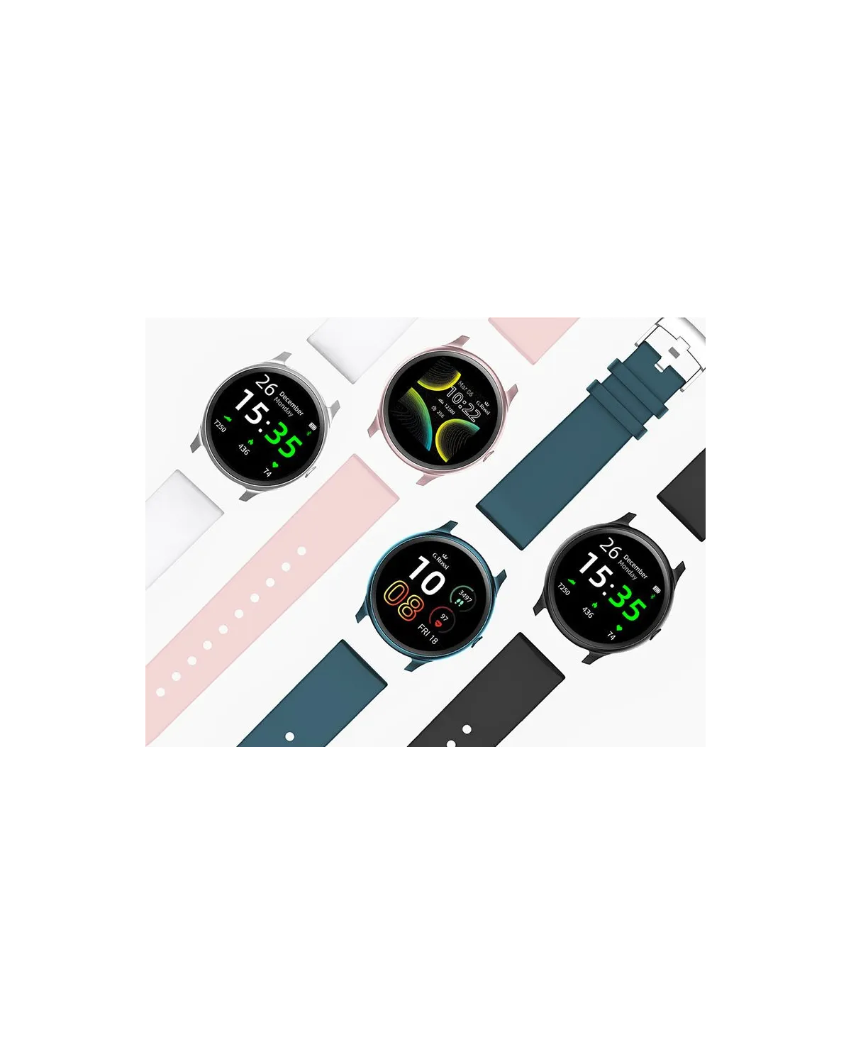 SMARTWATCH UNISEX G. Rossi SW010-13 silver/black (sg005m) SMARTWATCH UNISEX G. Rossi SW010-13 silver/black (sg005m)