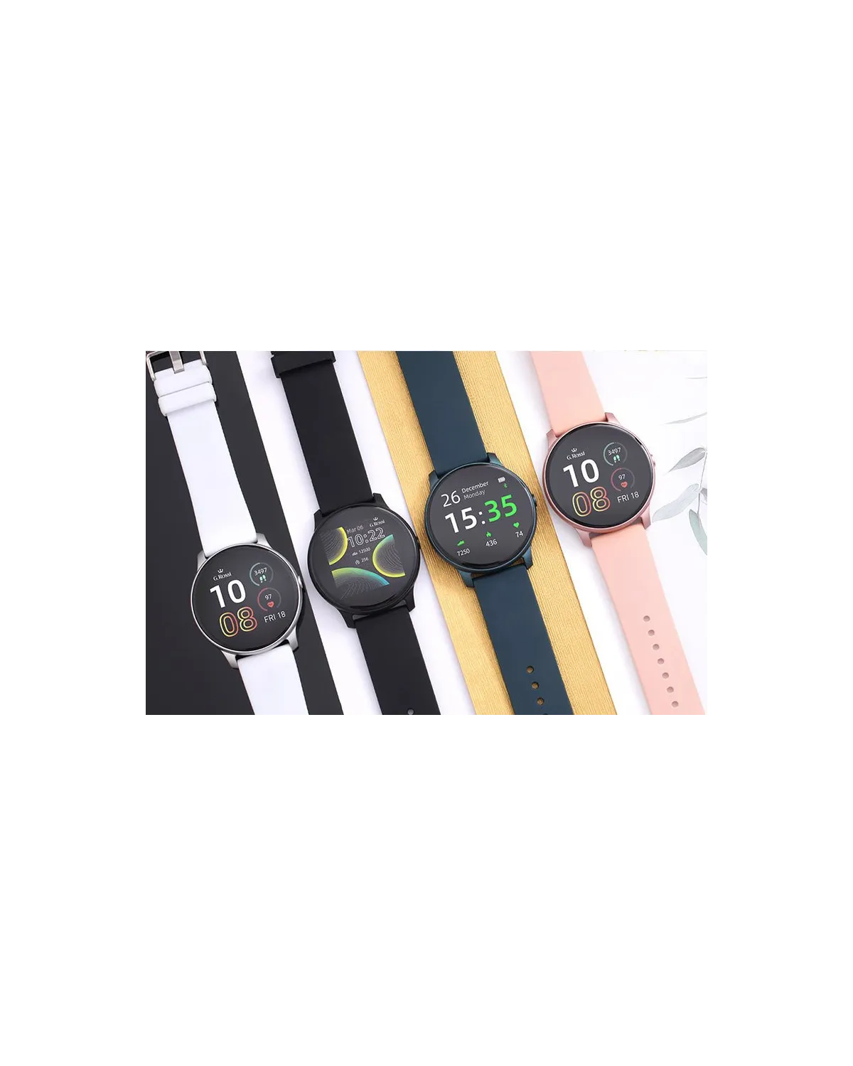 SMARTWATCH UNISEX G. Rossi SW010-13 silver/black (sg005m) SMARTWATCH UNISEX G. Rossi SW010-13 silver/black (sg005m)