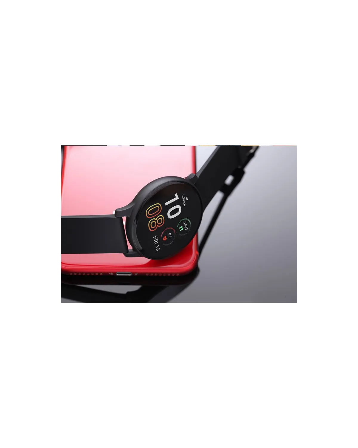 SMARTWATCH UNISEX G. Rossi SW010-13 silver/black (sg005m) SMARTWATCH UNISEX G. Rossi SW010-13 silver/black (sg005m)