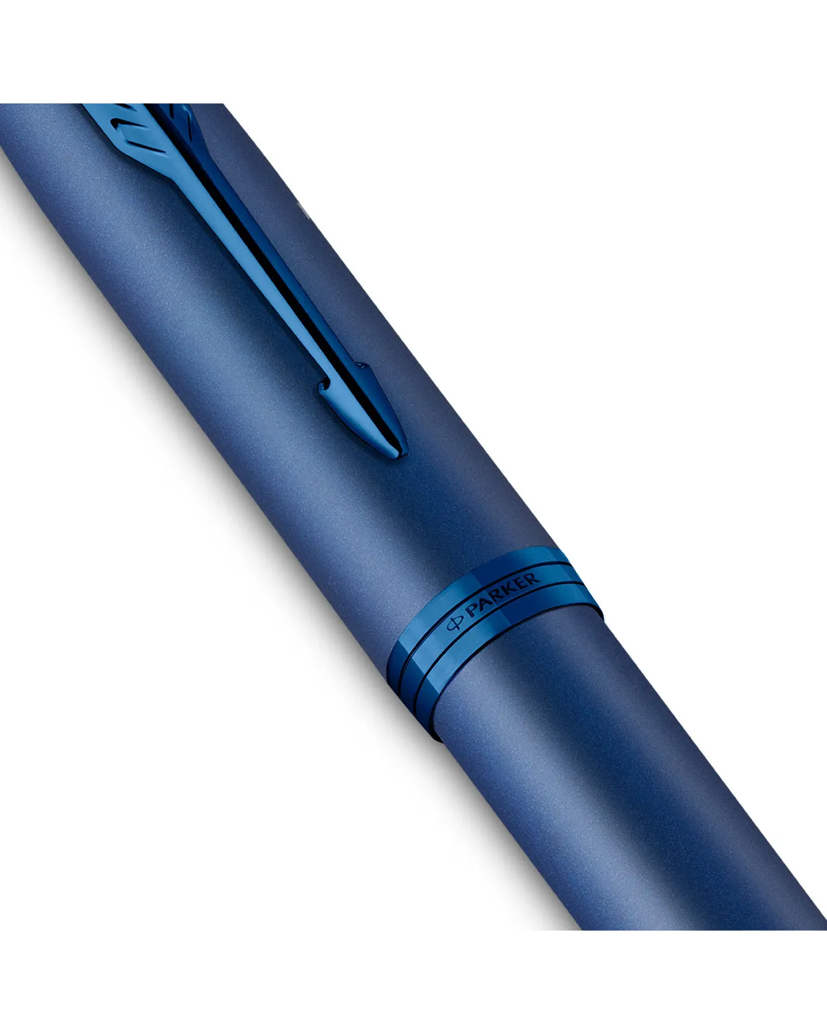 Długopis + Pióro Parker IM Professionals Monochrome Blue z grawerem (2172966/2)