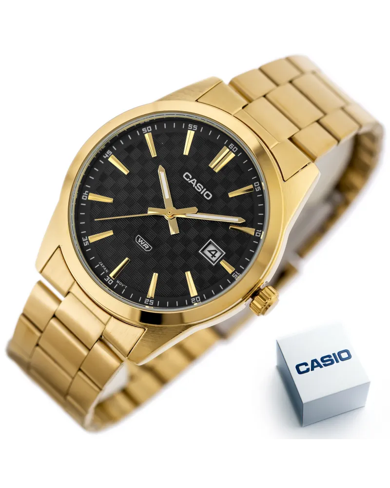 ZEGAREK MĘSKI CASIO MTP-VD03G-1A + BOX ZEGAREK MĘSKI CASIO MTP-VD03G-1A + BOX