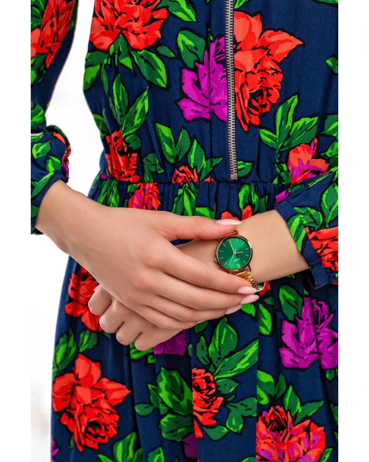 ZEGAREK DAMSKI CASIO LTP-VT02G-3A KLASYKA + BOX