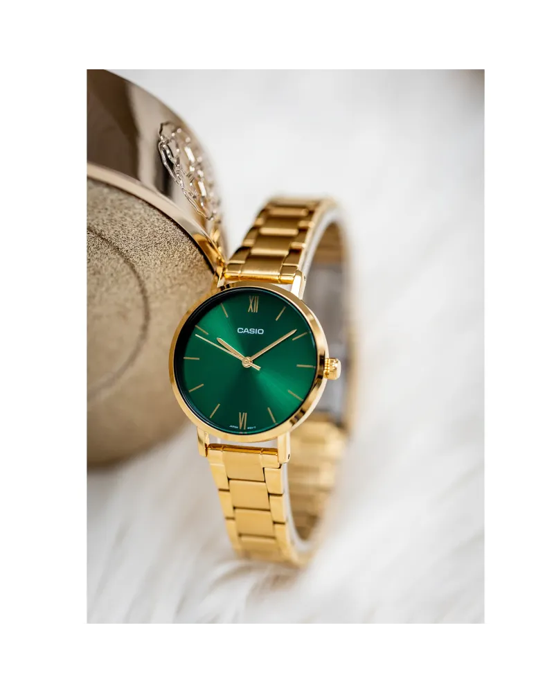 ZEGAREK DAMSKI CASIO LTP-VT02G-3A KLASYKA + BOX