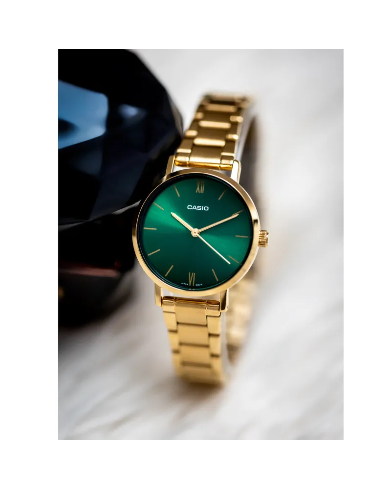 ZEGAREK DAMSKI CASIO LTP-VT02G-3A KLASYKA + BOX